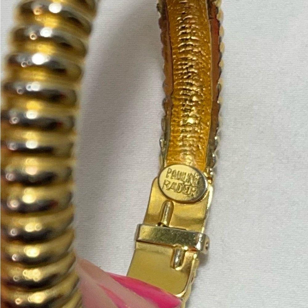 Pauline Rader 2 gold brackets - Picture 3 of 3